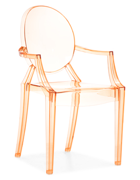Ghost Style Armchair Transparent Colors