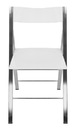 Wooden folding chair white
