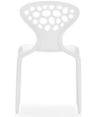 White Zuo Marzipan dining chair.