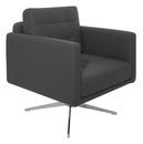  Maxwell Grey Lounge Chair Nuevo
