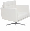 Nuevo White Maxwell Lounge Chair
