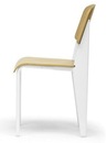 White Standard Prouve Dining Chair