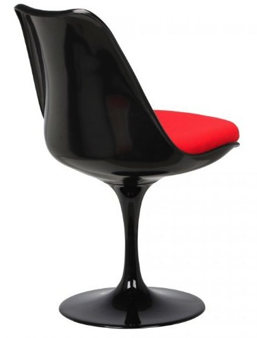 vacature Stralend titel Saarinen Tulip Chair Black Frame